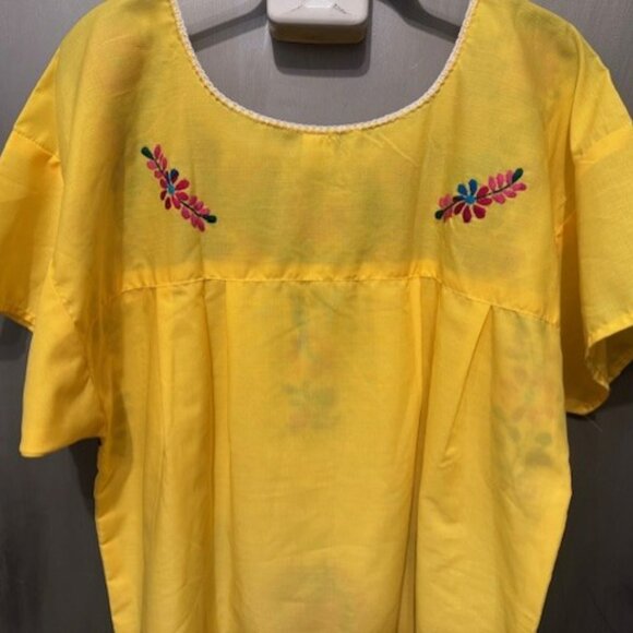 Embroidered Mexican / Pueblo Mini Tunic Dress - NWOT - Picture 15 of 16